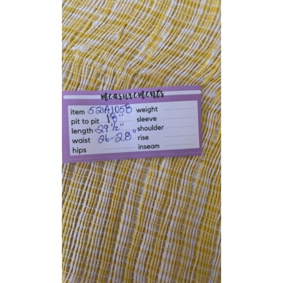 Zara Yellow Gingham Mini Dress - Picture 9 of 14